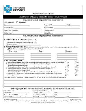 888-672-3452 - independence blue cross authorization form.